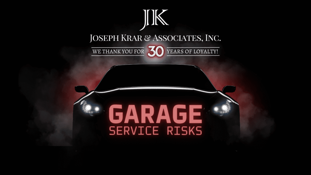 Garage Service Risks Graphic